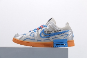 Off-White x Nike Air Rubber Dunk University Blue