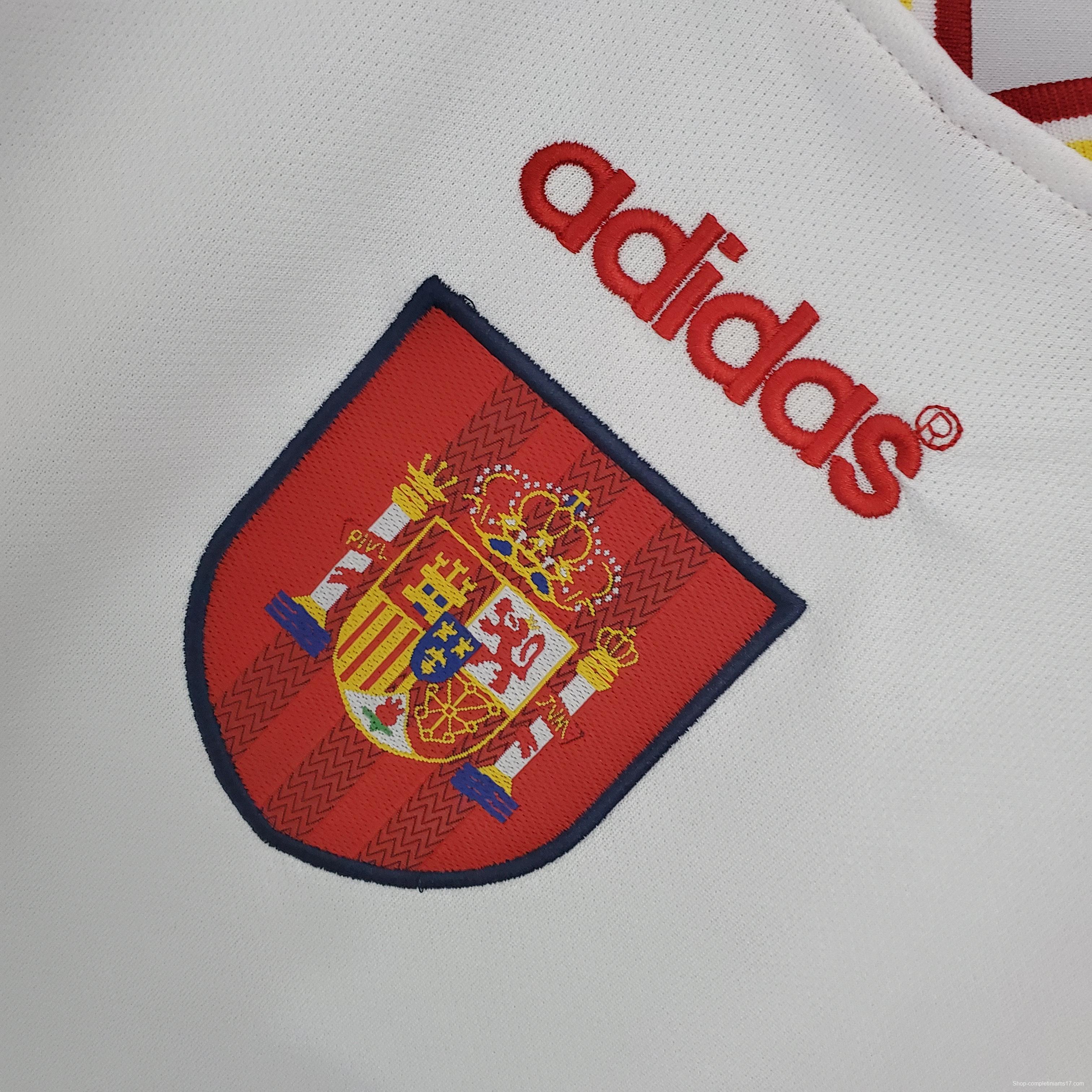 Retro Spain 1996 away Soccer Jersey