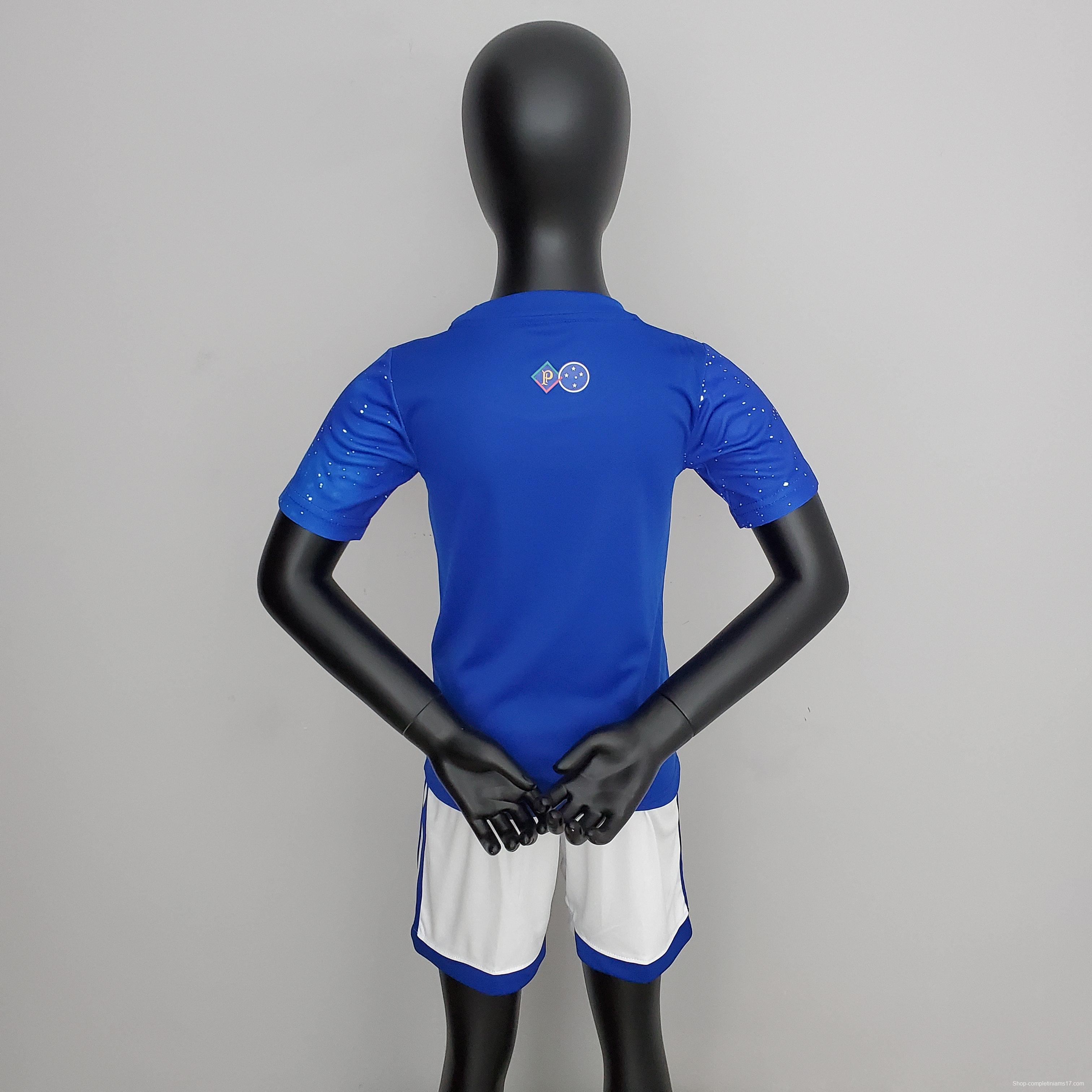 22/23 Cruzeiro home Soccer Jersey