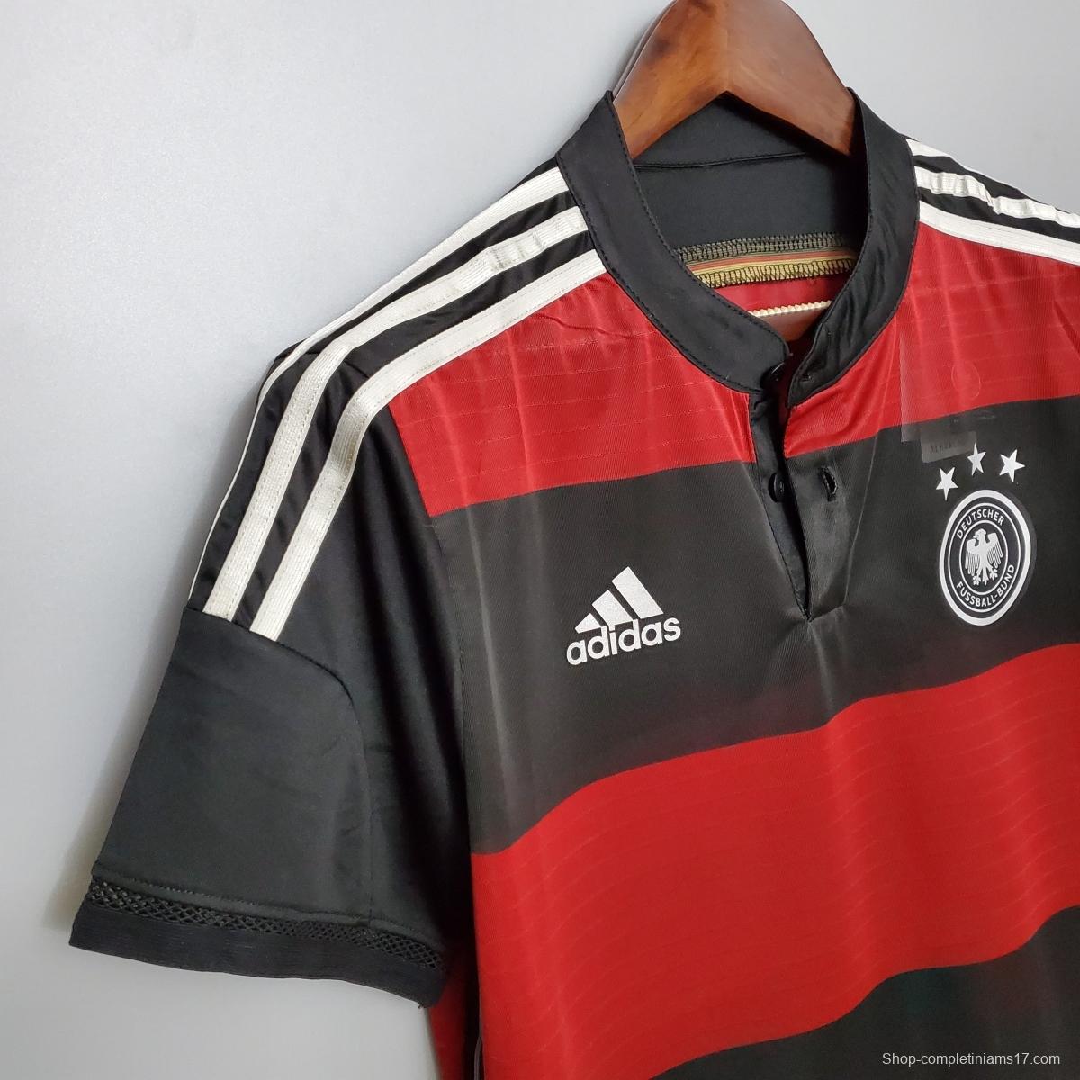 Retro Germany 2014 away Soccer Jersey