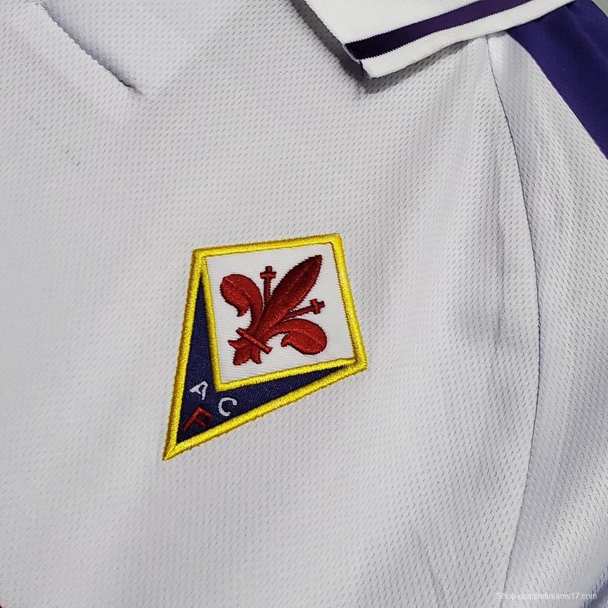 Retro 98/99 Fiorentina Away White Jersey