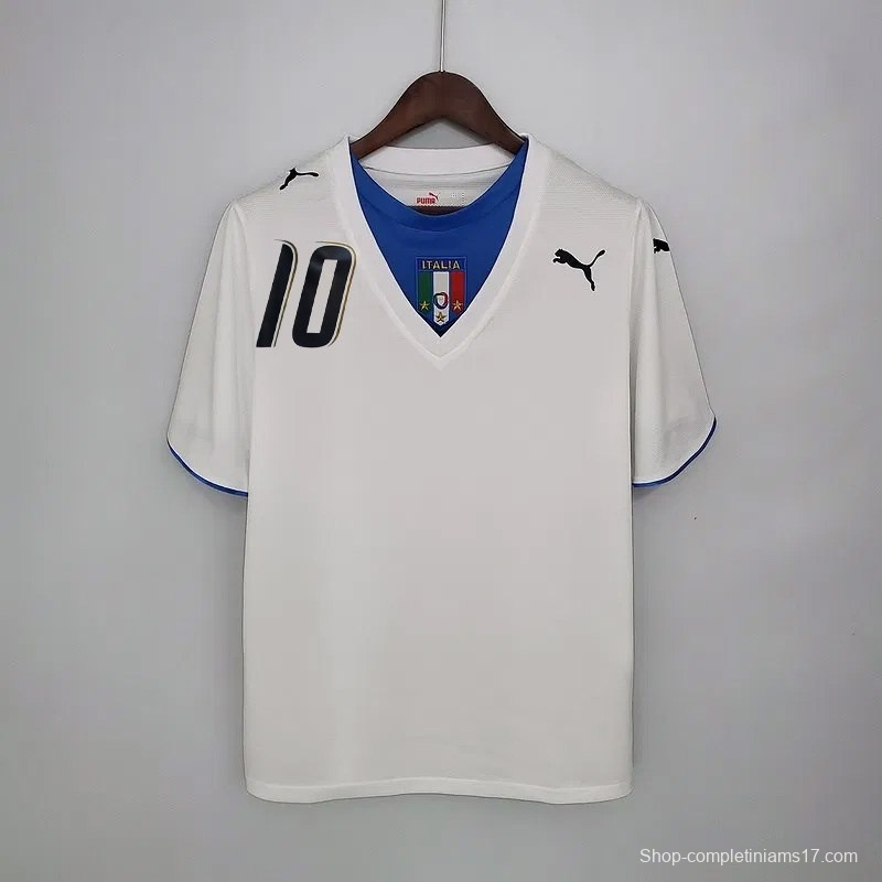 Retro Italy 2006 away Soccer Jersey