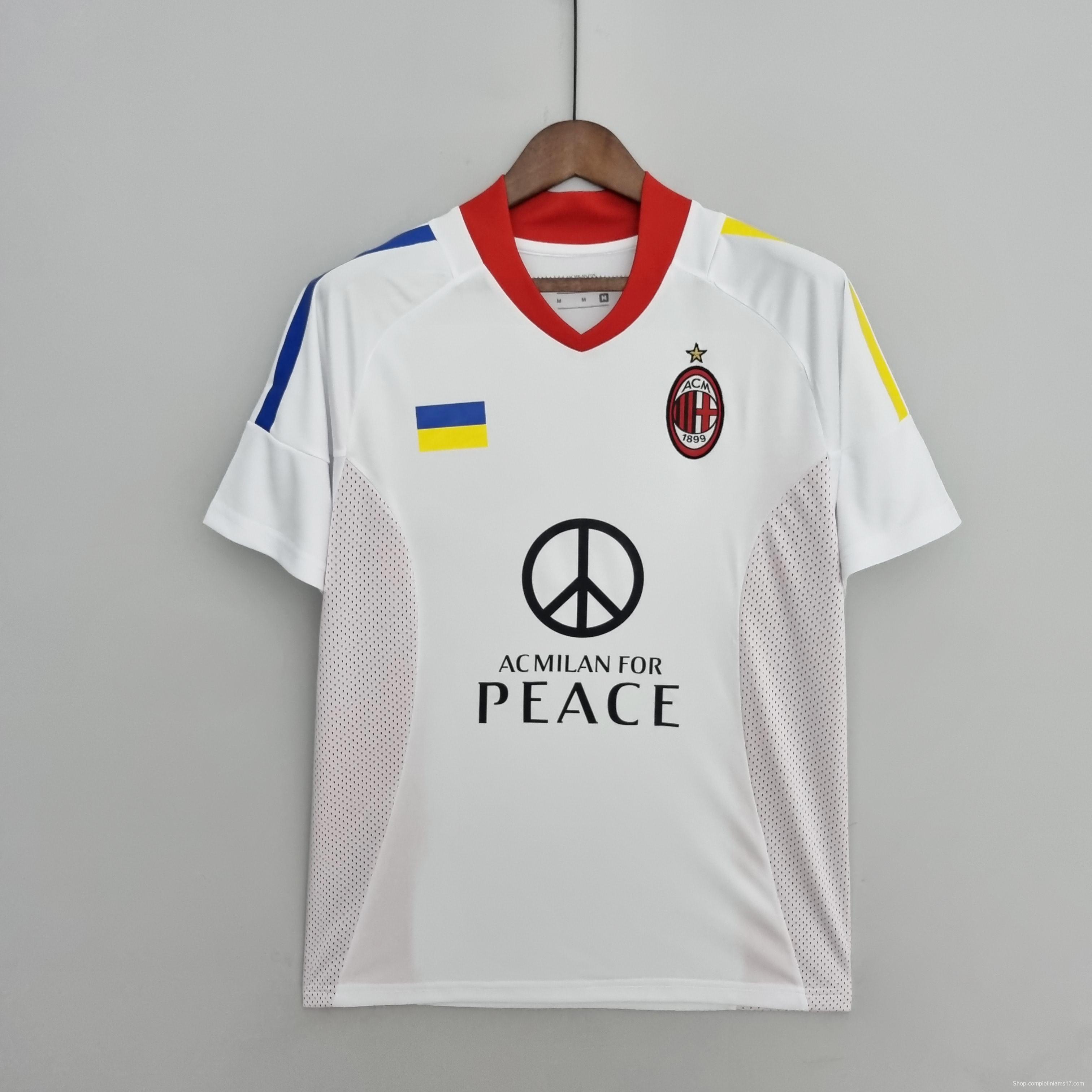 Retro 02/03 AC Milan away Champions League Final Edition Soccer Jersey