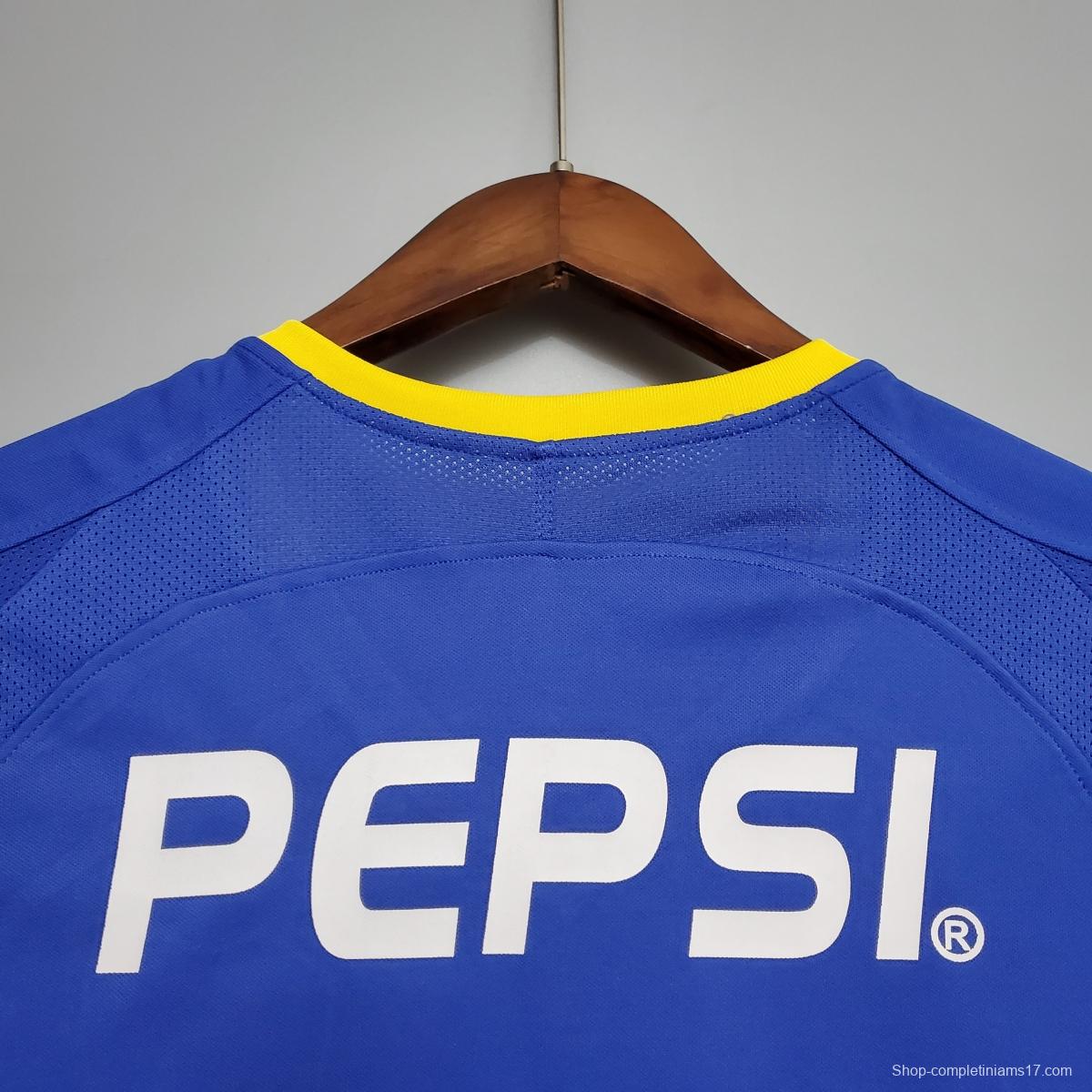 Retro Boca Juniors 03/04 home Soccer Jersey