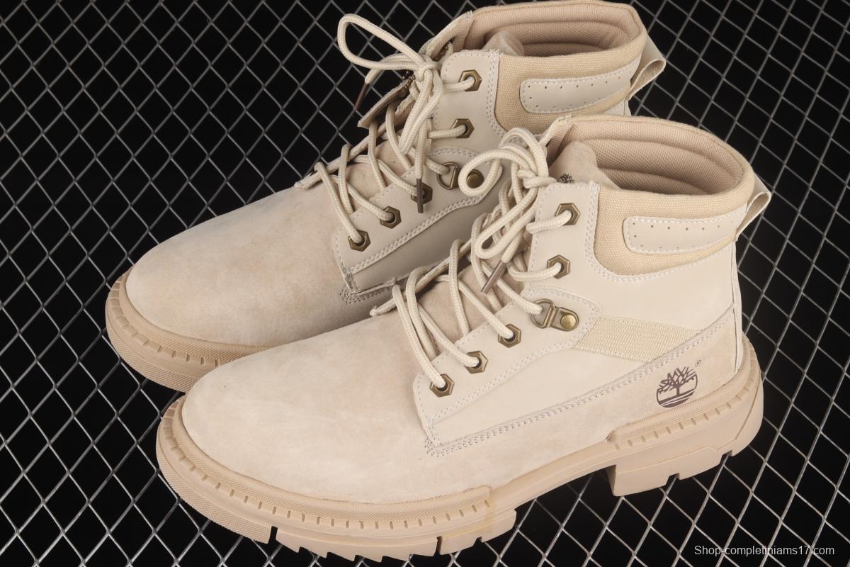 Timberland 21ss autumn and winter new high-top casual shoes TB10055BEIGE