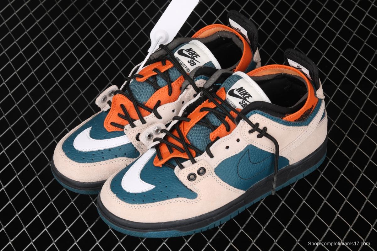 NIKE SB DUNK Low deconstruction series of low-side leisure sports skateboard shoes BQ6817-800
