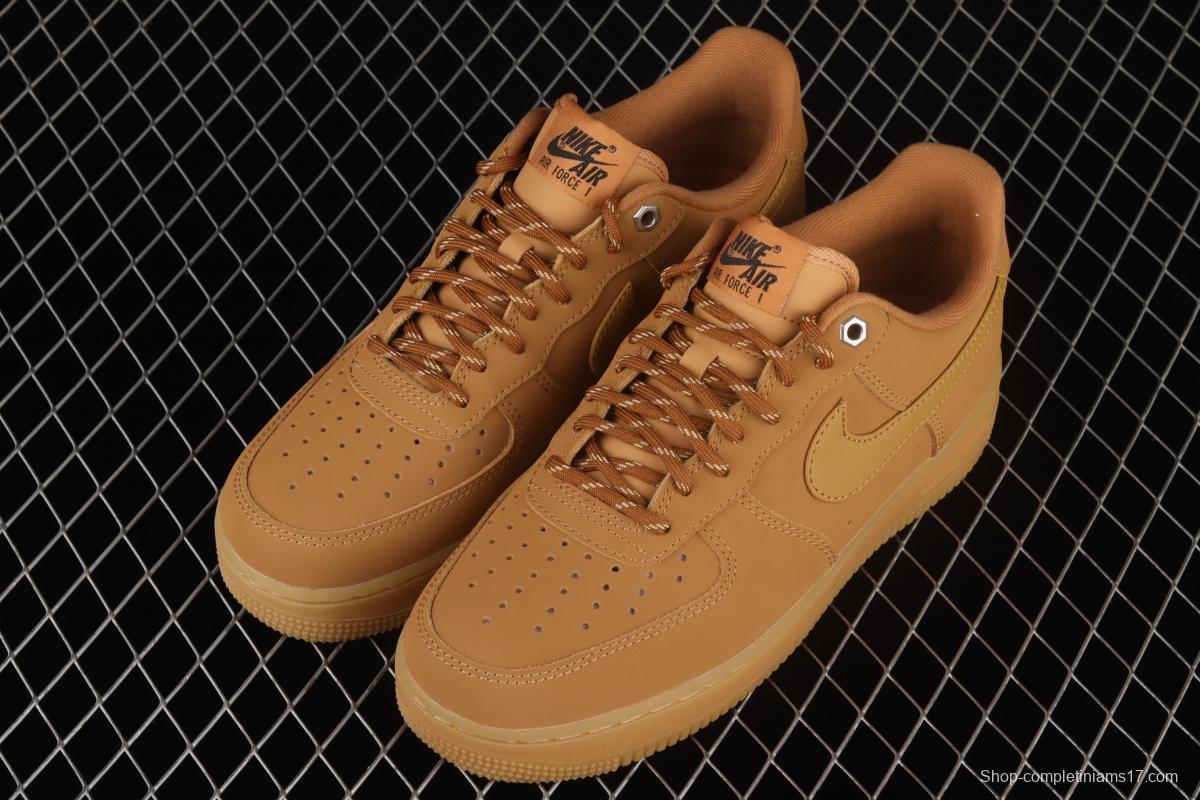 NIKE Air Force 1x 07 WB AF1 wheat low upper shoes CJ9179-200