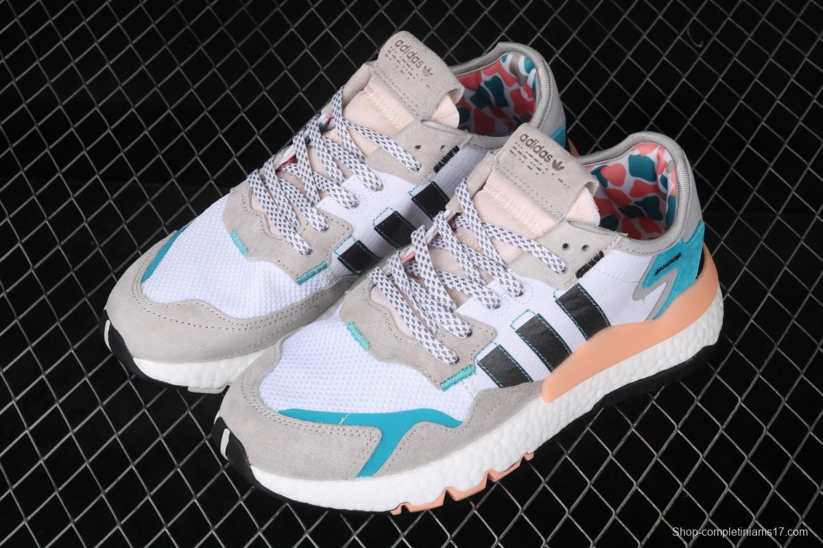 Adidas Nite Jogger 2019 Boost FV3852 3M reflective vintage running shoes