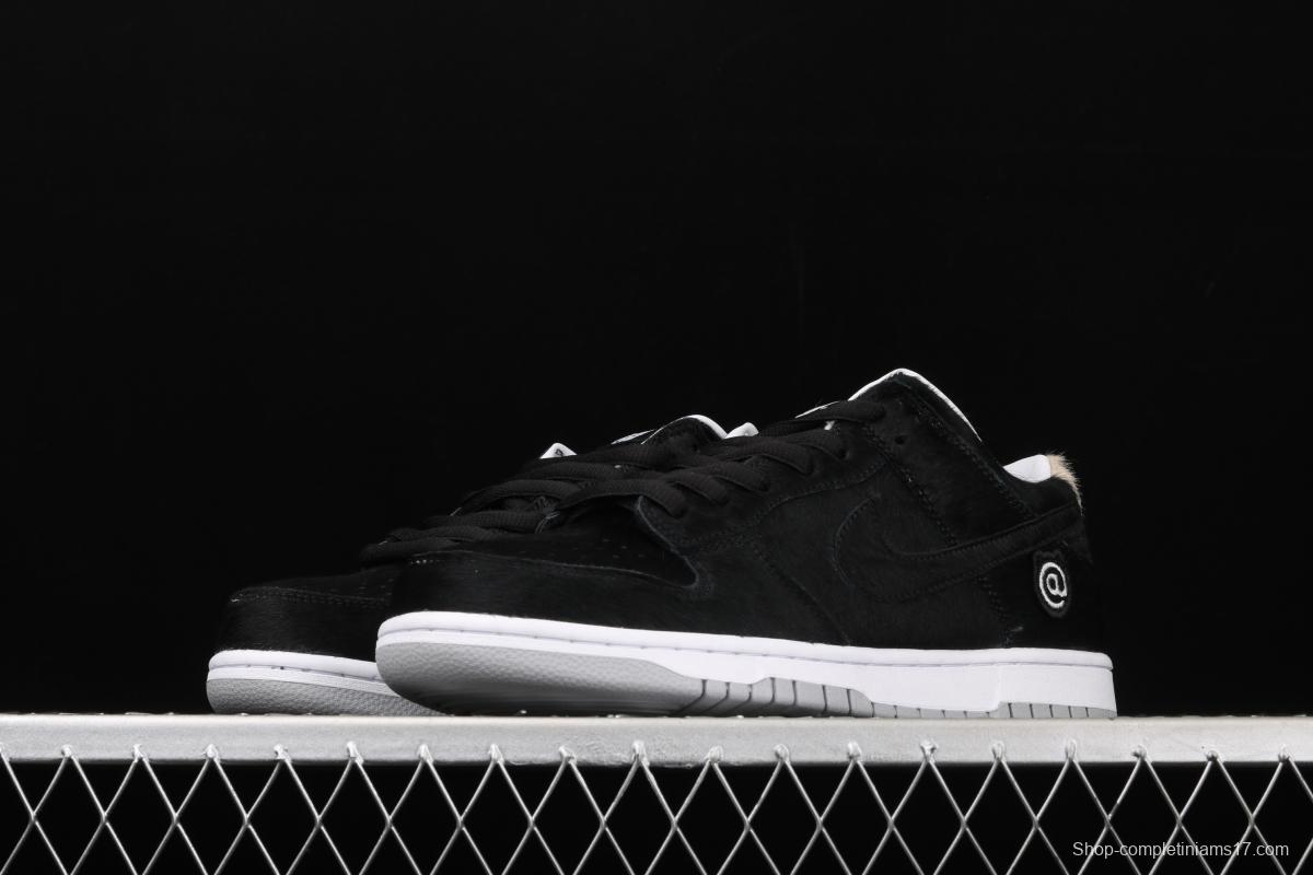 NIKE SB DUNK Low black horse hair joint name dunk series retro low-side leisure sports skateboard shoes CZ5127-001