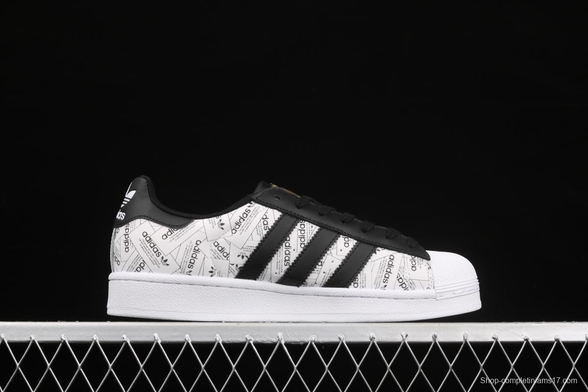 Adidas Originals Superstar EG2915 shell head 3M reflective leisure board shoes