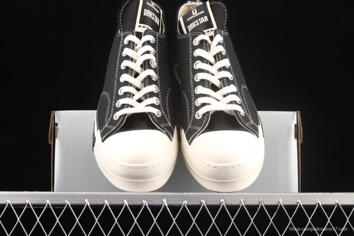 Converse x DRKSHDW international famous designer RickOwens launched a joint series of low-top casual board shoes A00131C