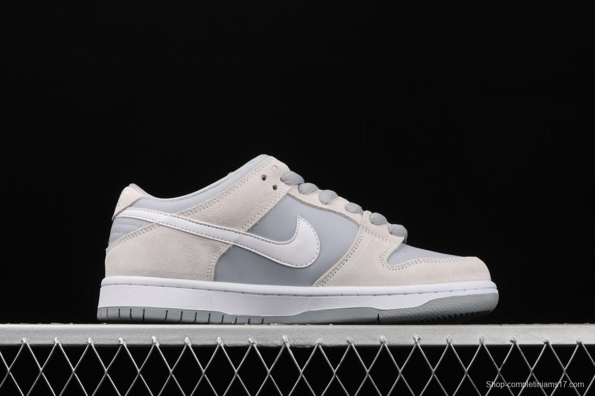 NIKE SB DUNK Low Trd joint style Arctic fox head layer trend leisure skateboard shoes AR0778-110,
