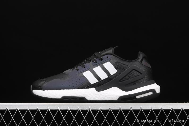 Adidas Day Jogger 2020 Boost FW4052 New Night Walker second Generation Leather 3M reflective Popcorn vintage running shoes