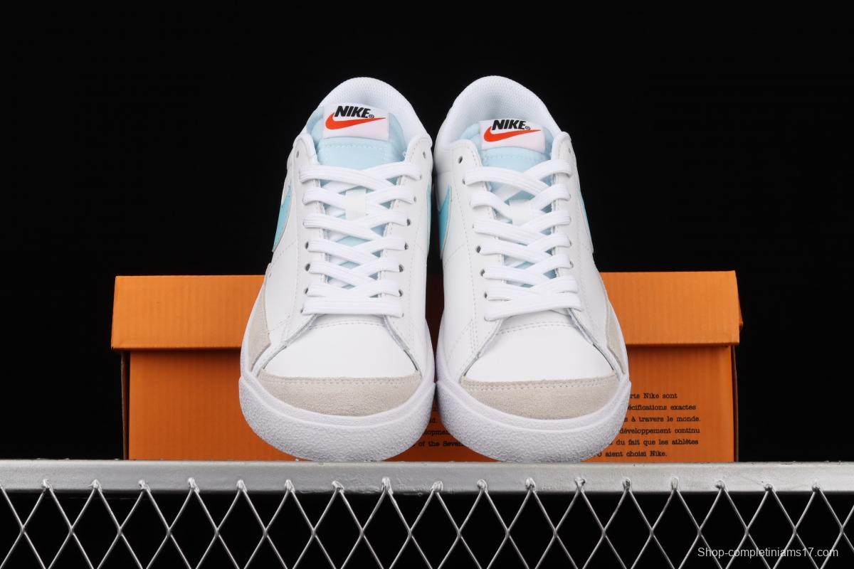 NIKE Blazer Low'77 Vintage Trail Blazers Leather Leather low-top Leisure Board shoes DA4074-103