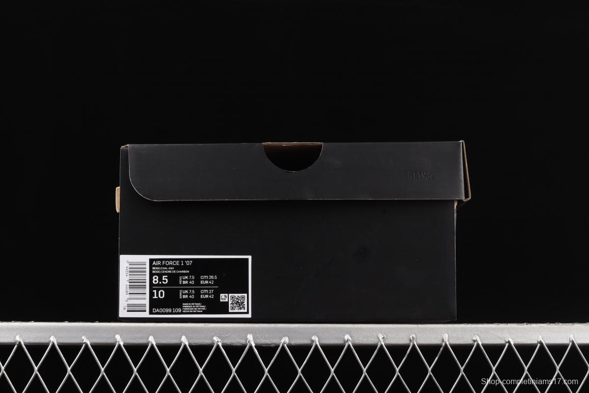 NIKE Air Force 11607 Low Milk Curry Ash low-top casual board shoes DA0099-109,