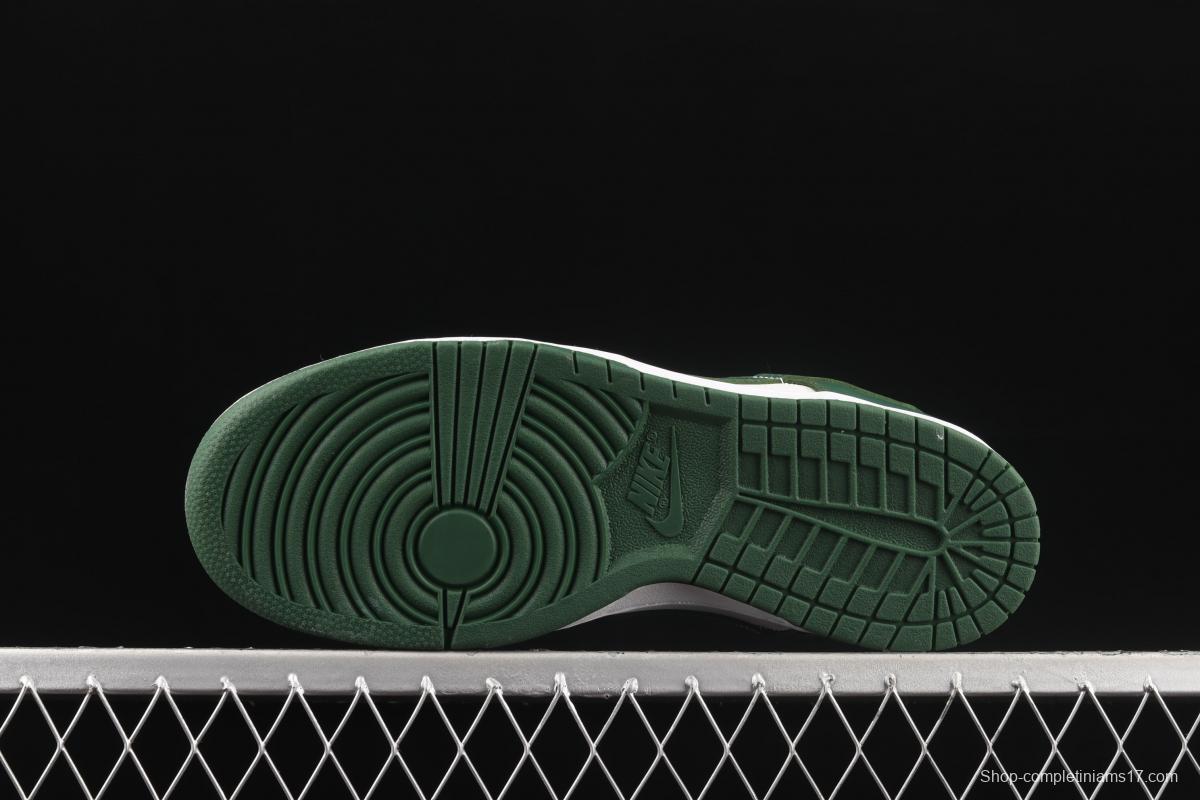 NIKE SB DUNK Low Team Green Michigan White and Green Slam Dunk Series low side Leisure Sports Skateboard shoes DD1391-101