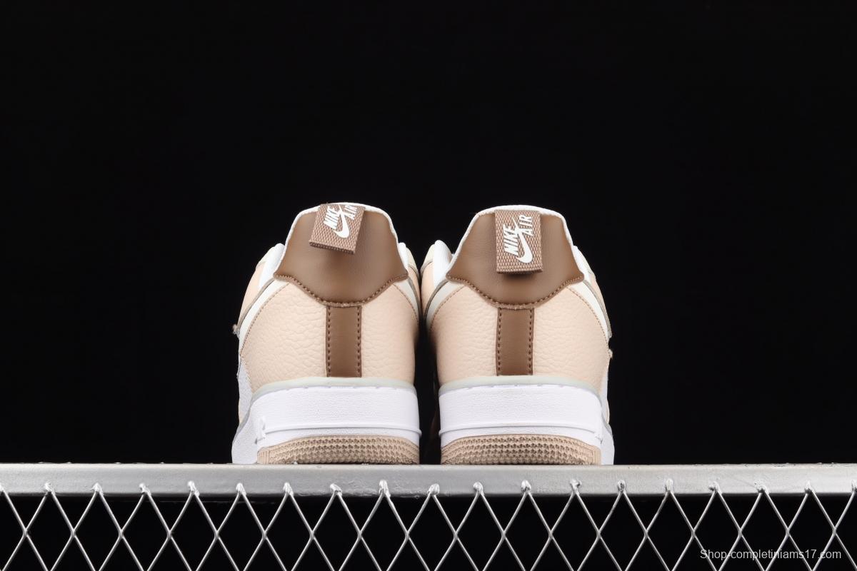 NIKE Air Force 1 Premium ShAdidasow Grey side Logo 3M reflective low upper shoes CV3039-101