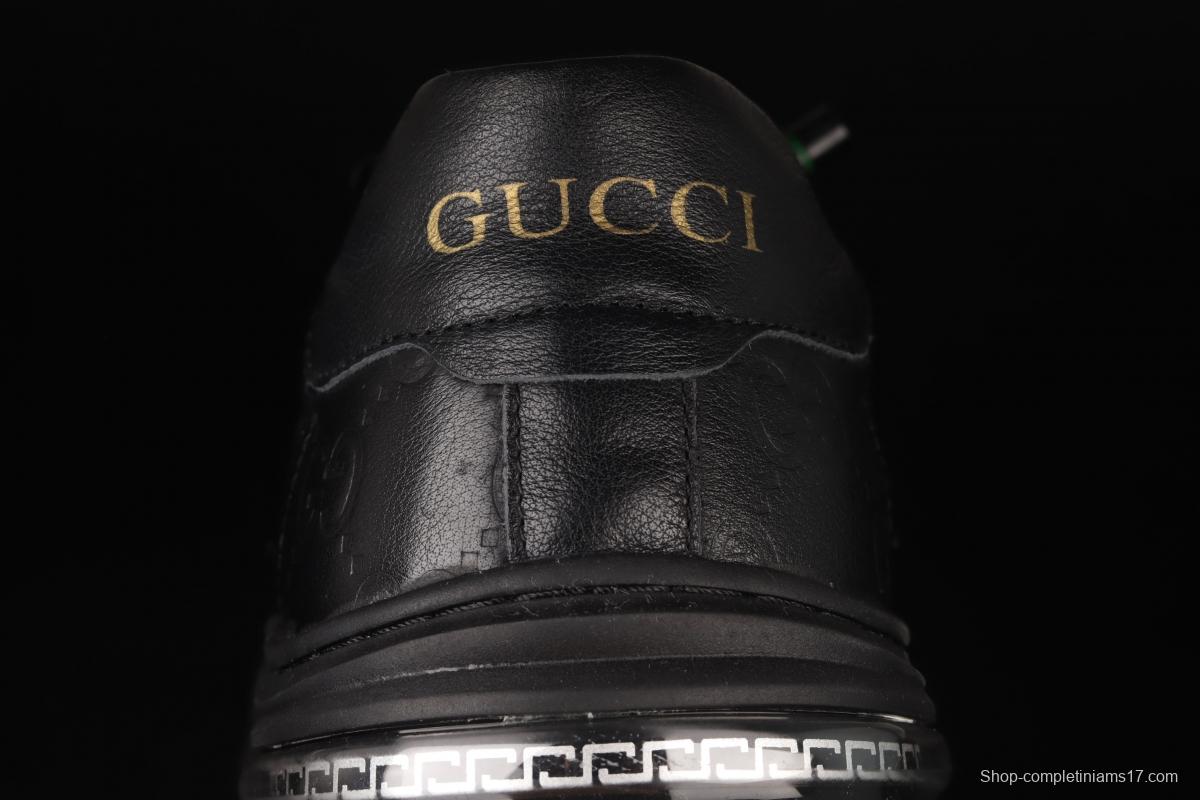 Gucci Screener GG High-Top Sneaker double G embossed leisure shoes series leisure board shoes 02JPO60166