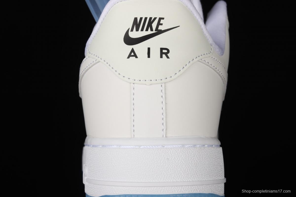 NIKE Air Force 1 purple light discoloration low-top sports leisure board shoes DA8301-100