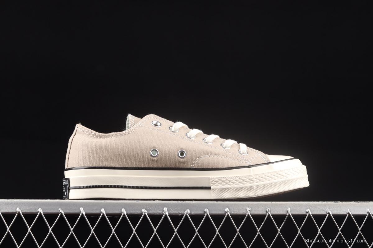 Converse 1970 S 22ss Environmental Protection Color matching low-top Leisure Board shoes 172680C