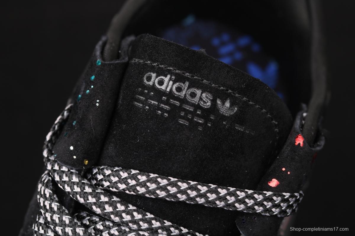 Adidas Nite Jogger 2019 Boost EG7666 suede stitching 3M reflective vintage running shoes