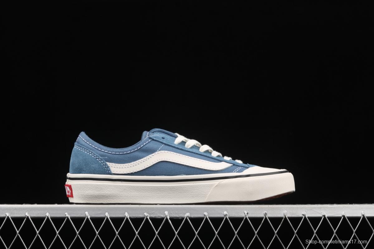 Vans Style 36 SF jeans blue PEACEMINUSONE short head limited edition skateboard shoes VN0A3MVL42R