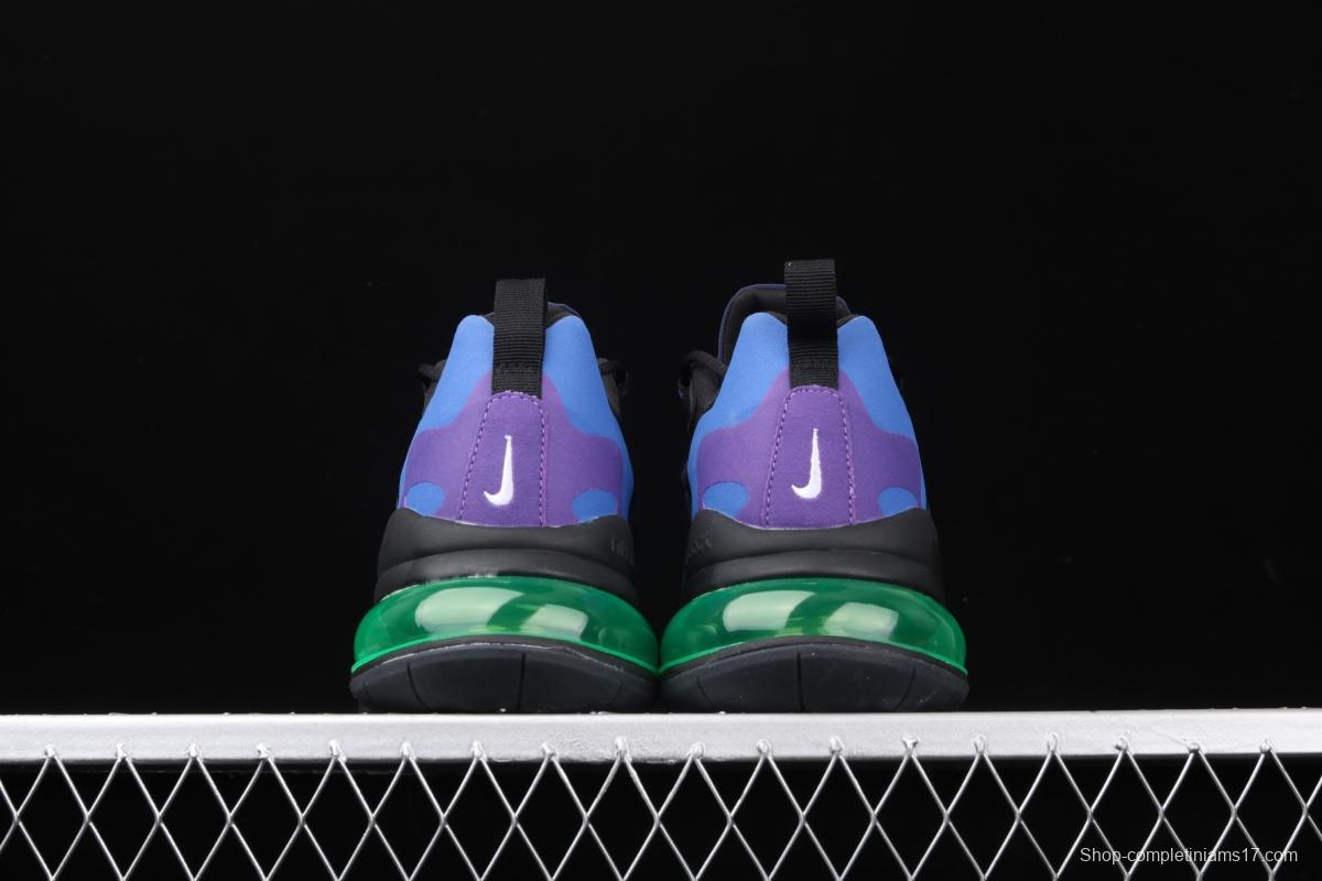 NIKE Air Max 270React new high-frequency mesh function half-palm air cushion cushioning running cloth shoes AO4971-005