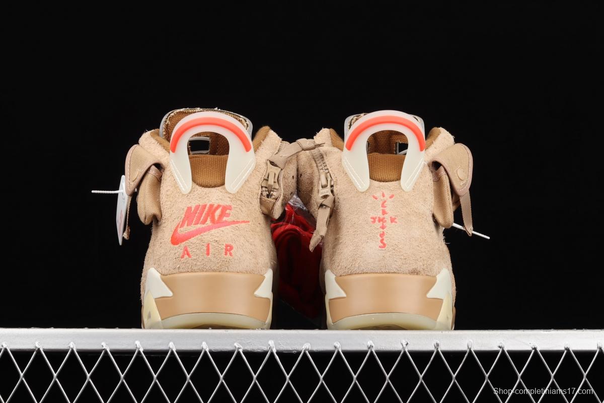 Travis Scott x Air Jordan 6 British Khaki khaki DH0690-200