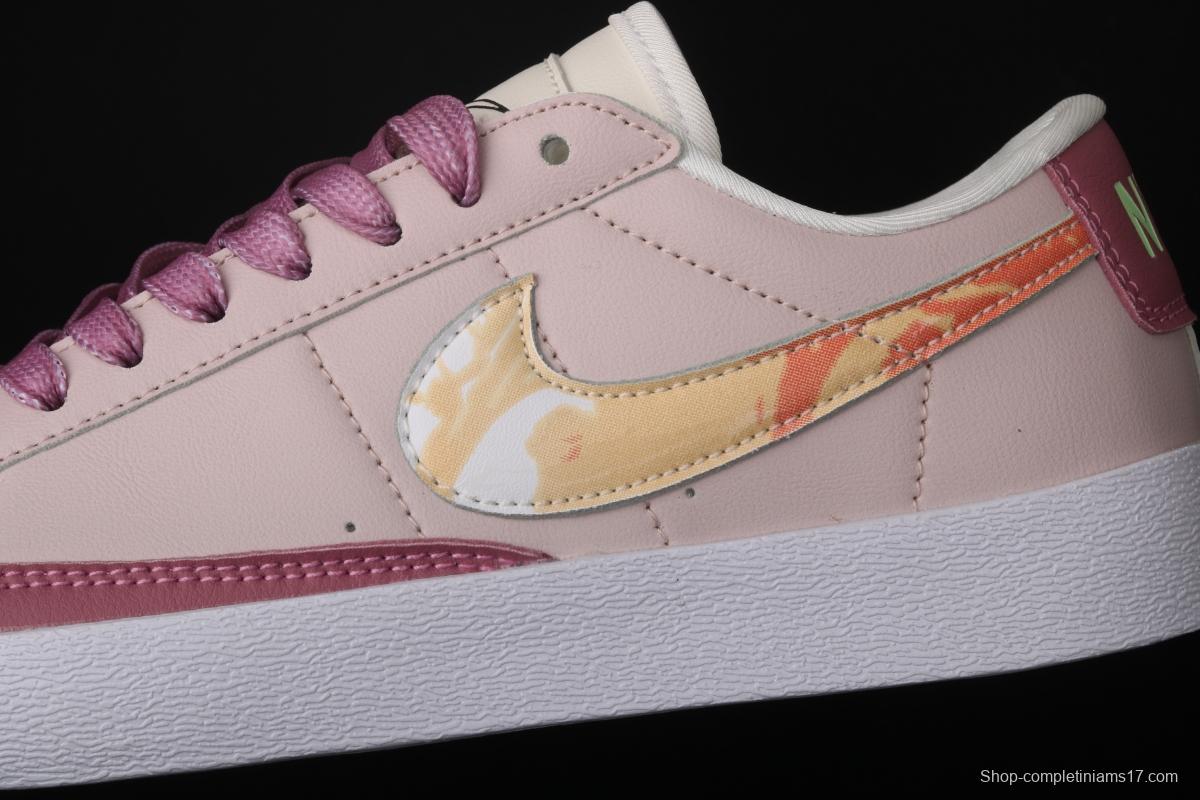 NIKE Blazer Low Prm Trail Blazers low-top skateboard shoes CZ8688-666