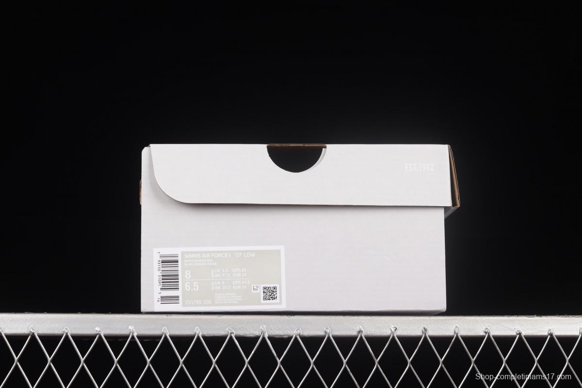 NIKE Air Force 11407 Low Cactus Desert Cactus Light Color low-top Leisure Board shoes CV1755-100