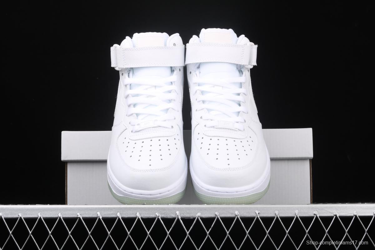 NIKE Air Force 11607 ESS Night Light sole 3M reflective Zhongbang Leisure Board shoes AO2133-101