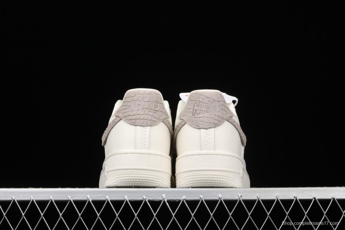 NIKE Air Force 1y07 Lx mandarin duck broken hook board shoes DH3869-001