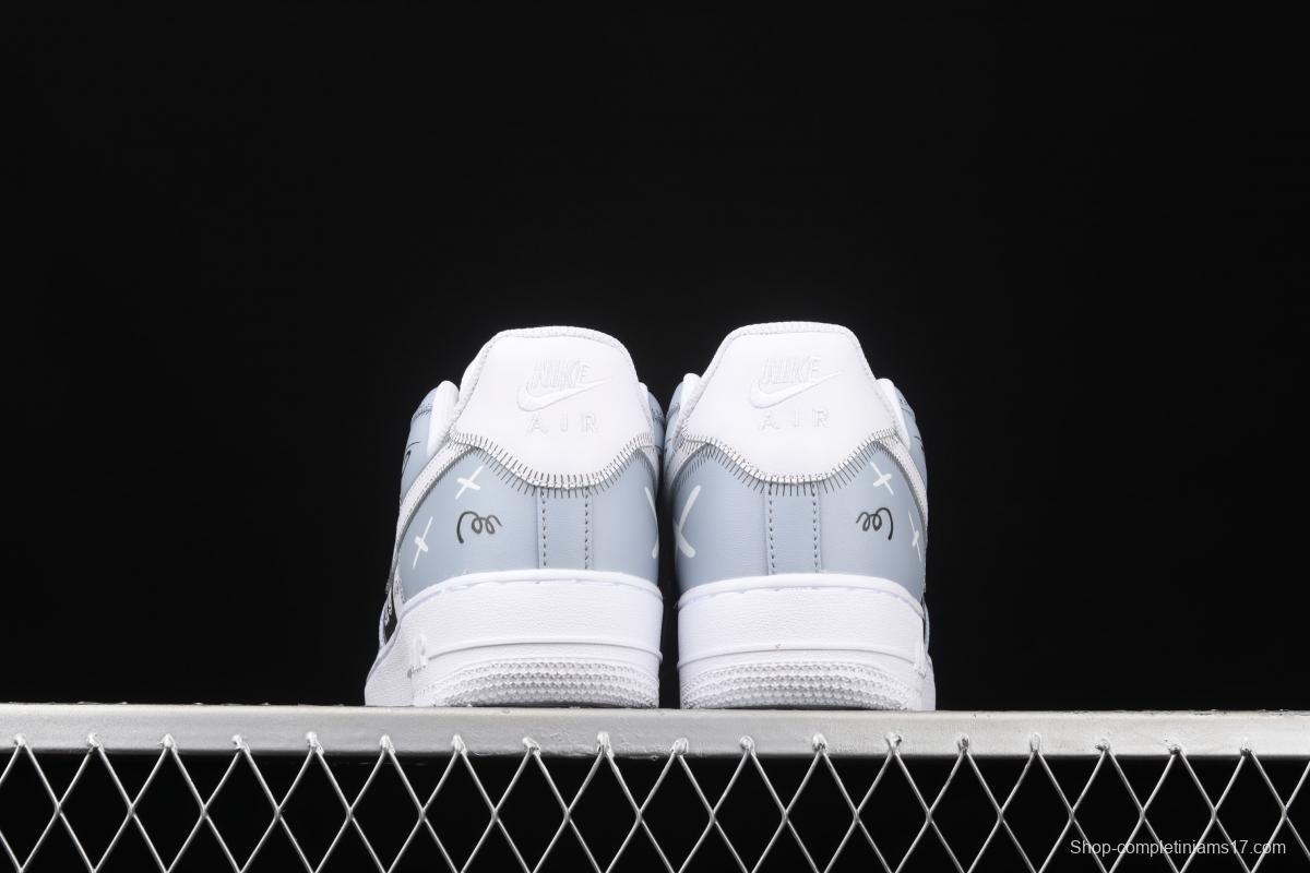 Kaws x NIKE Air Force 1 Low co-branded low top casual board shoes CW2288-111,