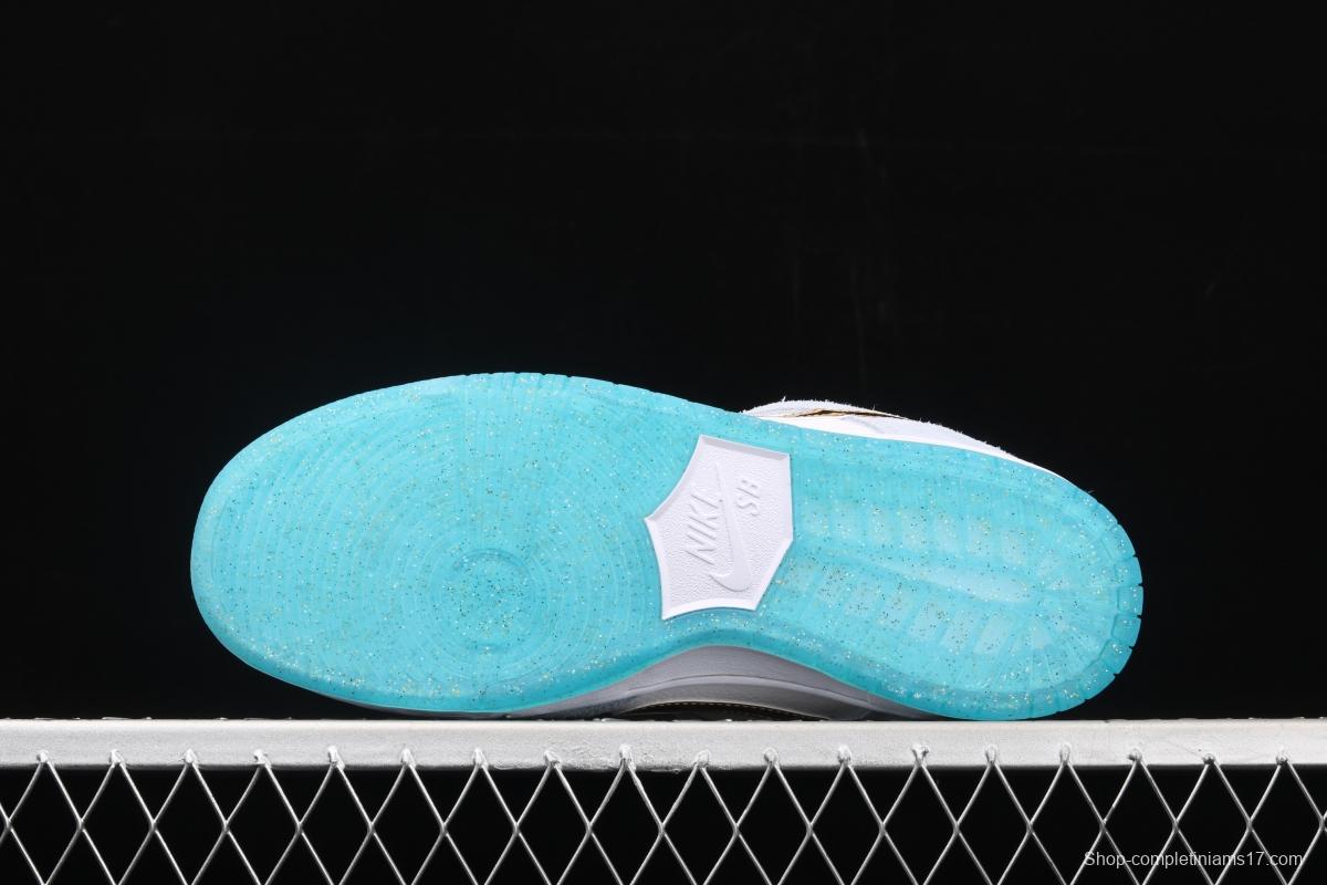 Sean Cliver x NIKE SB DUNK Low Pro QS artist low-top skateboard shoes DC9936-100