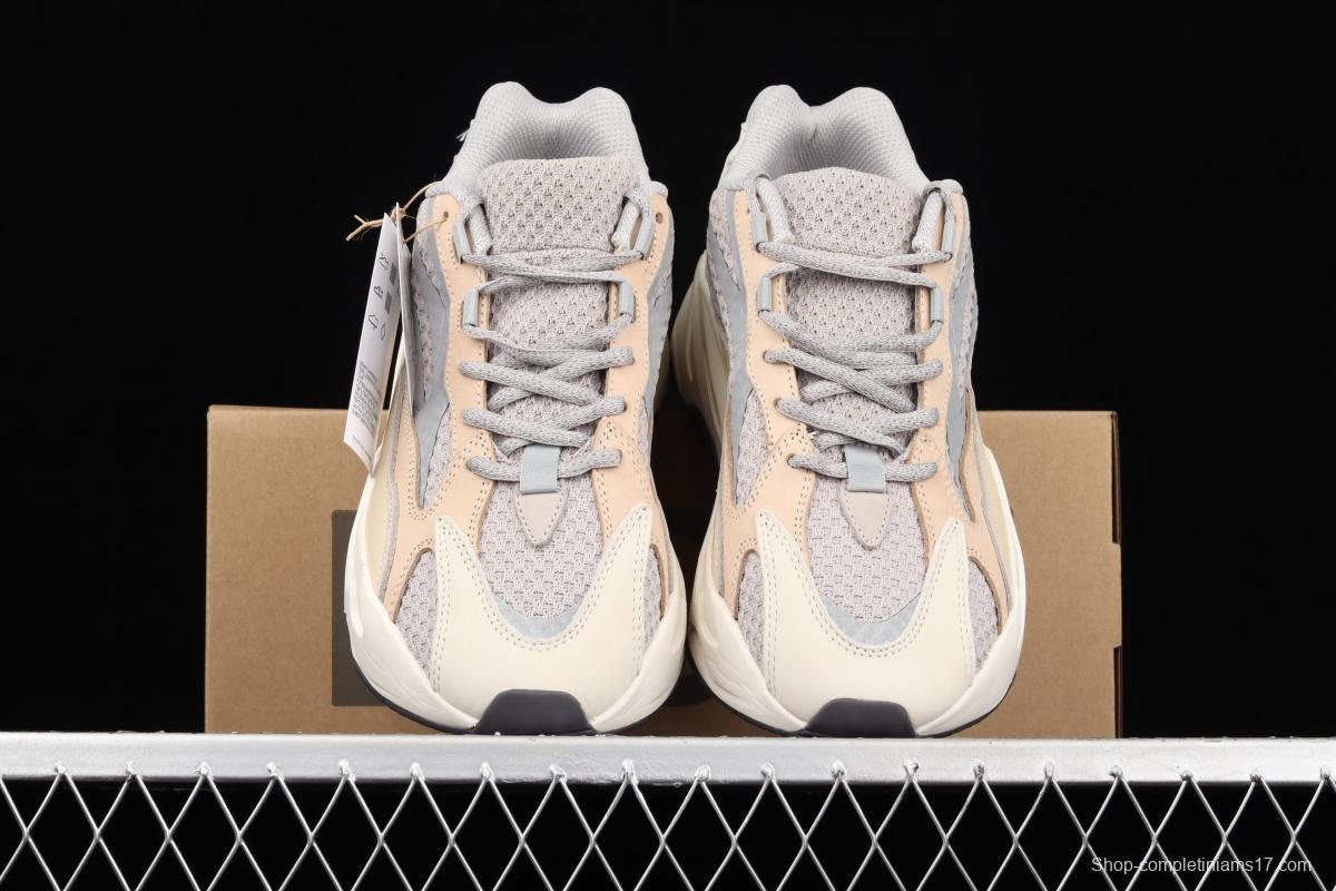 Adidas Yeezy 700V2 Cream GY7924 Kanye coconut 700brown white gray cream vintage daddy shoes BASF popcorn