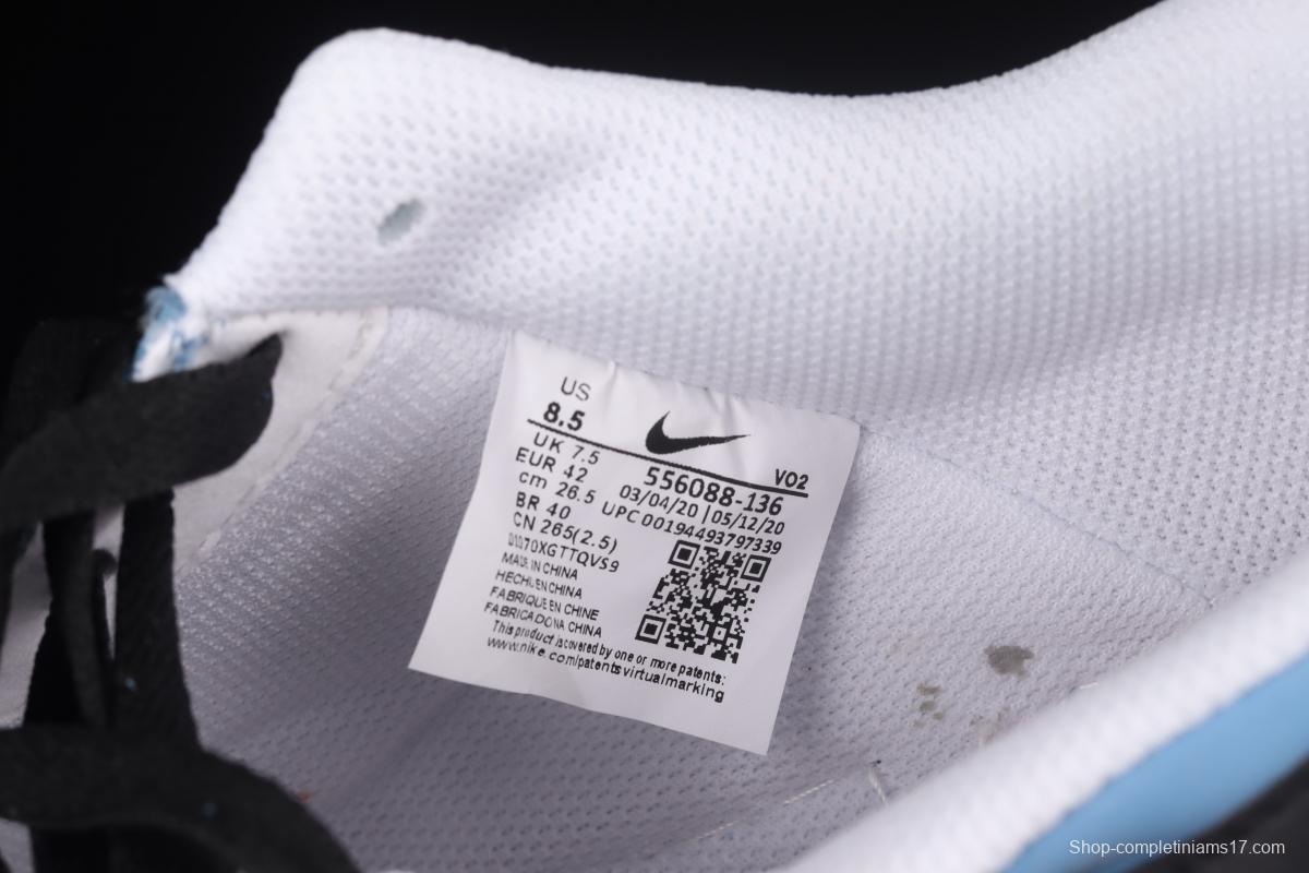 NIKE Air Force 11607 Low University Blue university blue low top casual board shoes 556088-136
