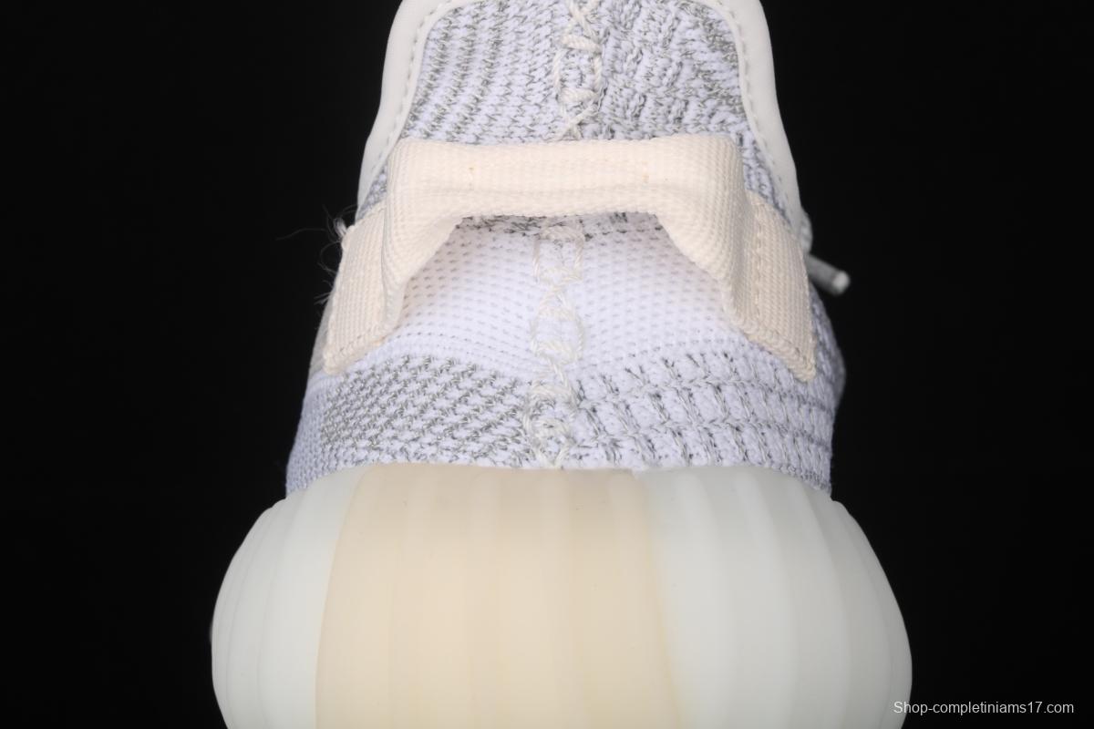 Adidas Yeezy Boost 350 V2 Static EF2367 Darth Coconut 350 second generation hollowed-out silk star BASF popcorn