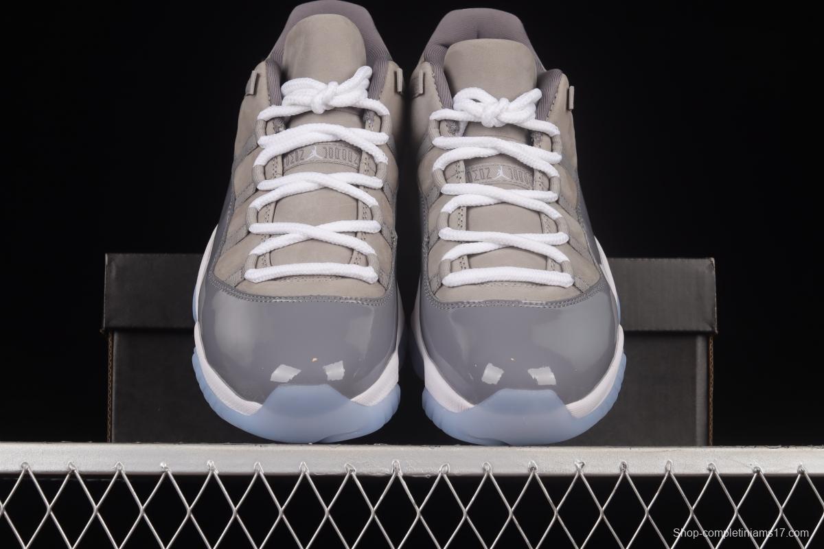 Air Jordan 11 Low Cool Grey 1 1 Cool Grey Real Carbon 528895-003