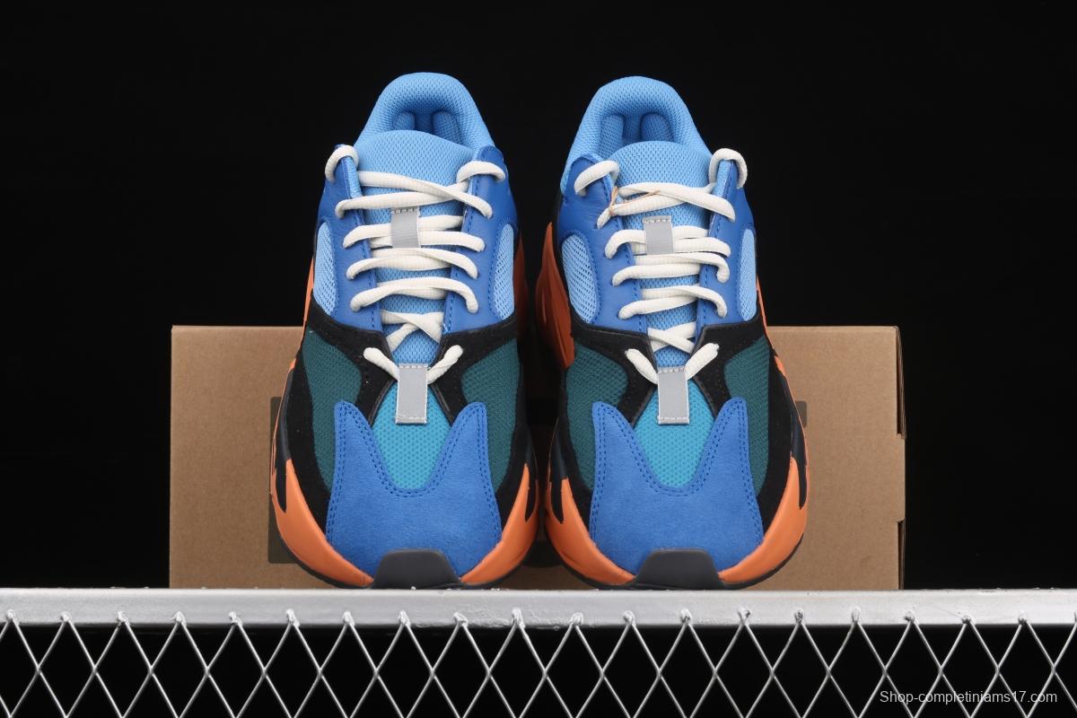 Adidas Yeezy Boost 700GZ0541 Kanye coconut 7003M reflective blue orange running shoes