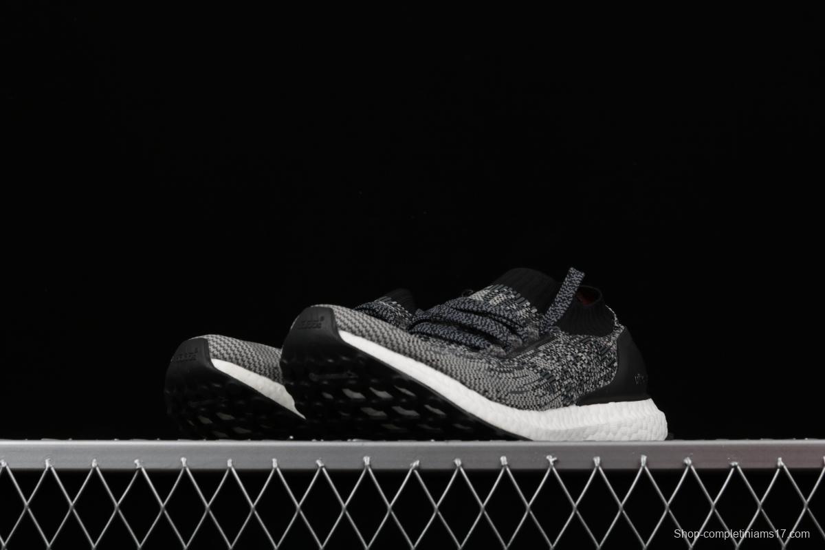 Adidas Ultra Boost Uncaged LTD Triple Black BB3900 socks and shoes