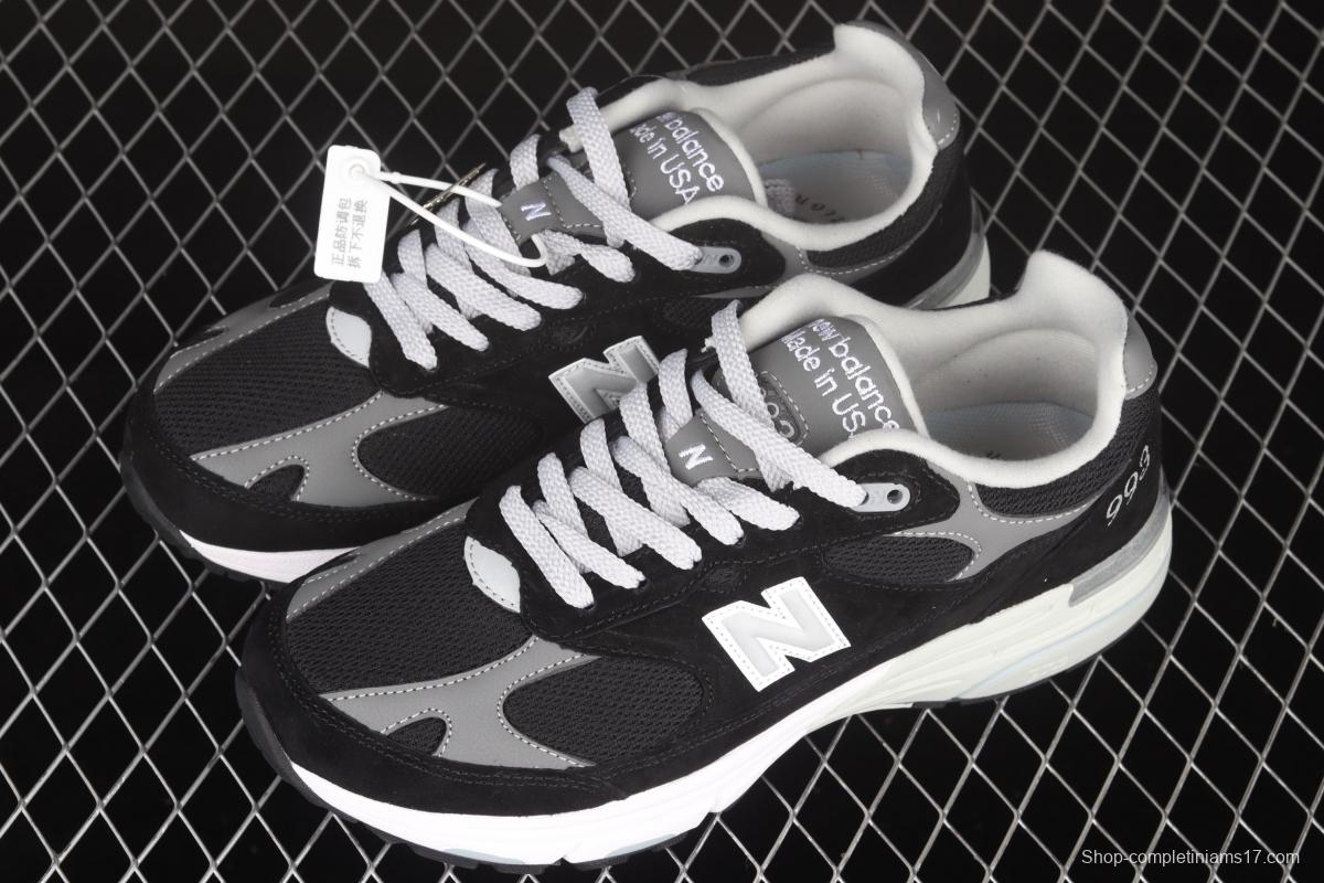 New Balance NB MAdidase In USA M993 series American blood classic retro leisure sports daddy running shoes MR993BK