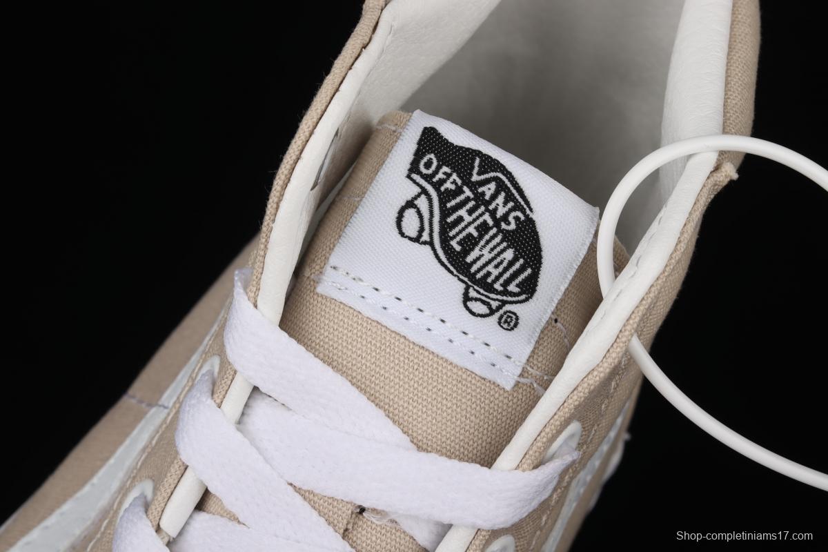 Vans Sk8-Hi Authentic beige canvas high upper shoes VN0A4RWY2WT