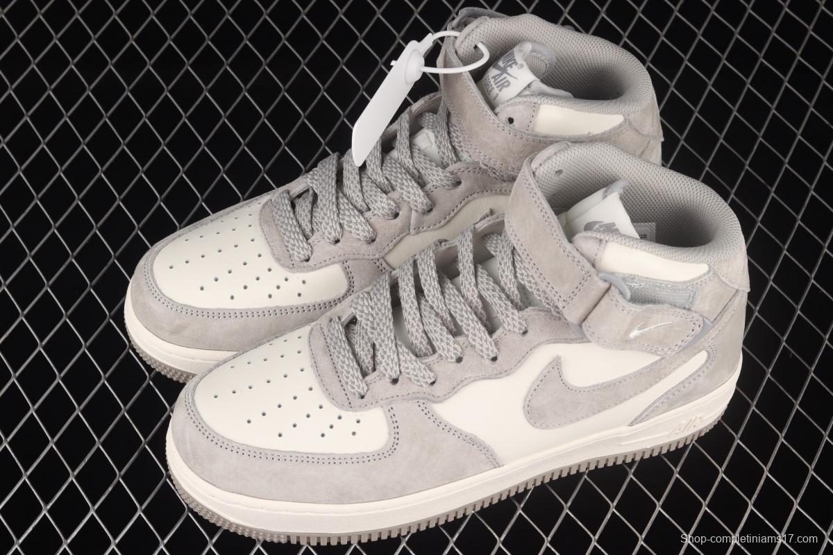 NIKE Air Force 1 Mid medium side casual board shoes CQ3866-015