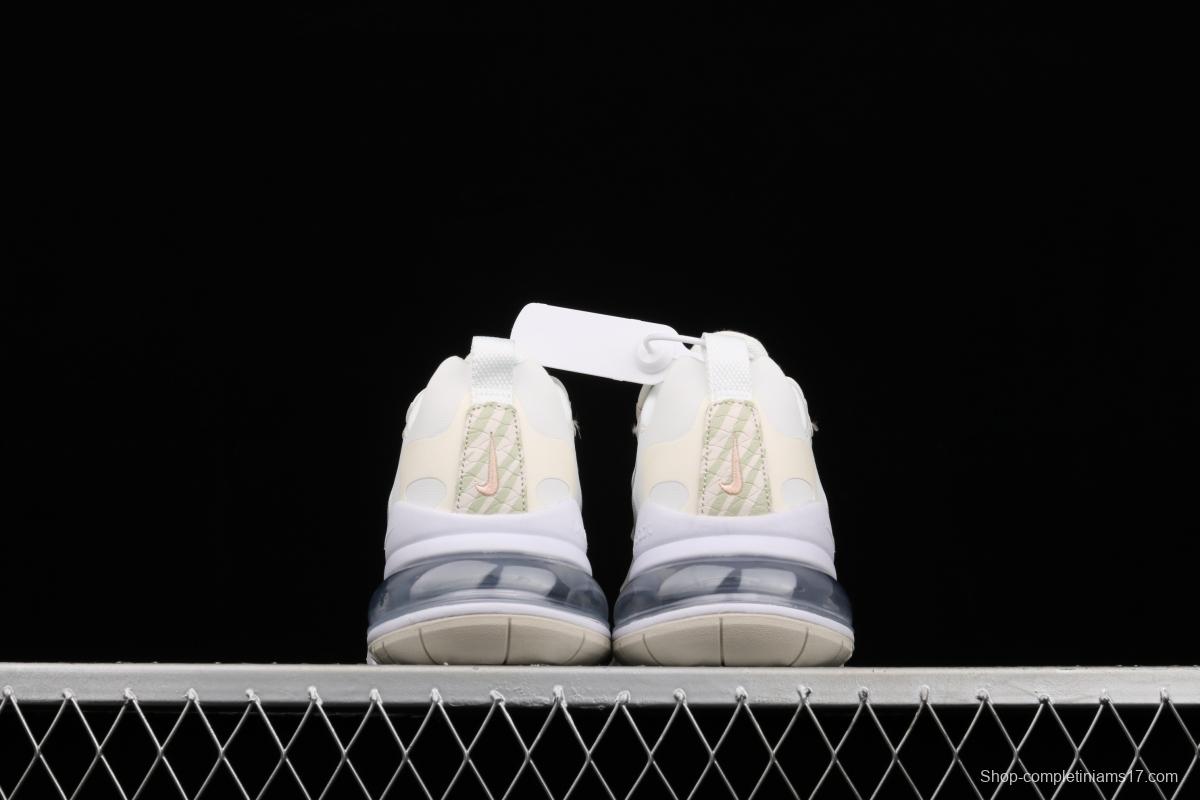 NIKE Air Max 270React new high-frequency mesh function half-palm air cushion running shoes CV8815-100