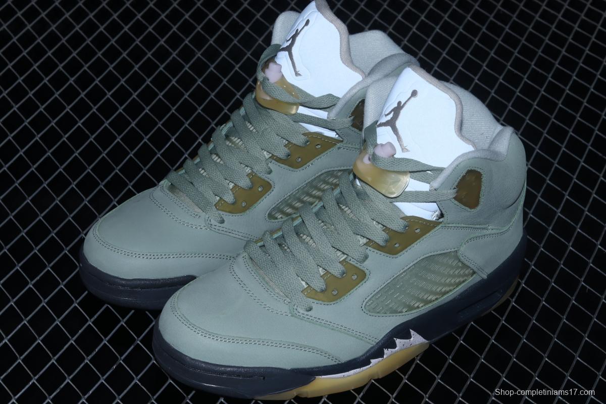 Air Jordan 5 JAdidase Horizon Matcha Green DC7501-300