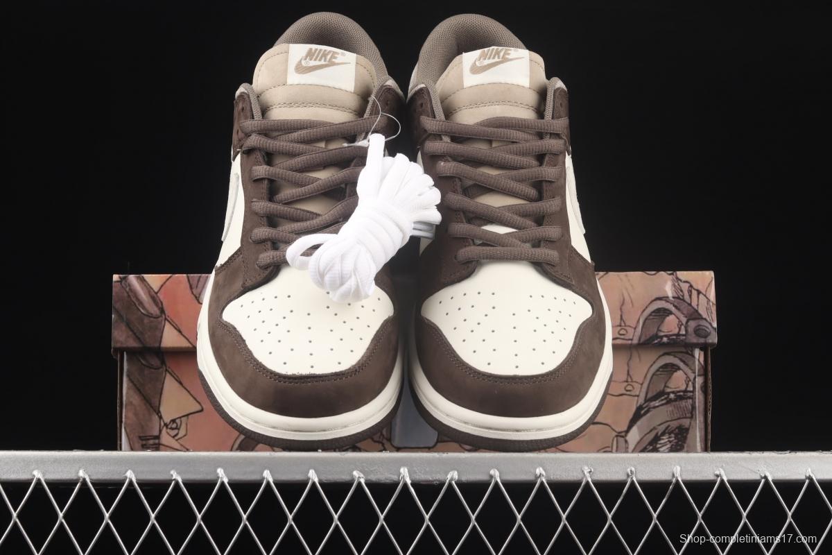 Otomo Katsuhiro x NIKE SB DUNK Low Steamboy OST Dayou Keyang jointly named Steam Junior Series Gray Brown Motors SB Shredded rebounds Fashion Leisure Board shoes LF0039-001