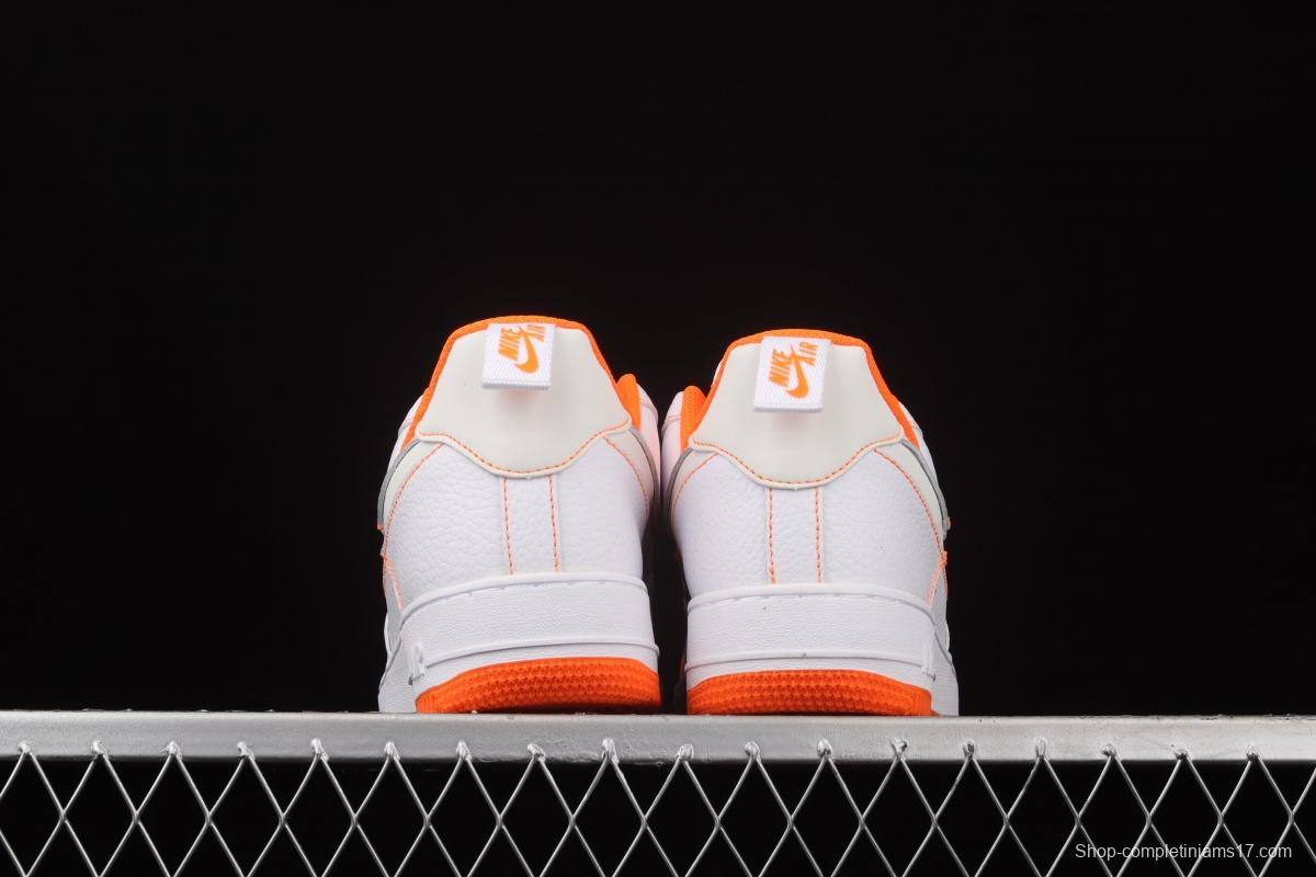 NIKE Air Force 1 Premium ShAdidasow Grey side Logo 3M reflective low upper shoes CV3039-103