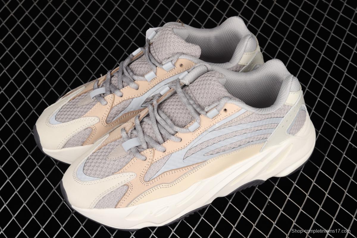 Adidas Yeezy 700V2 Cream GY7924 Kanye coconut 700brown white gray cream vintage daddy shoes BASF popcorn