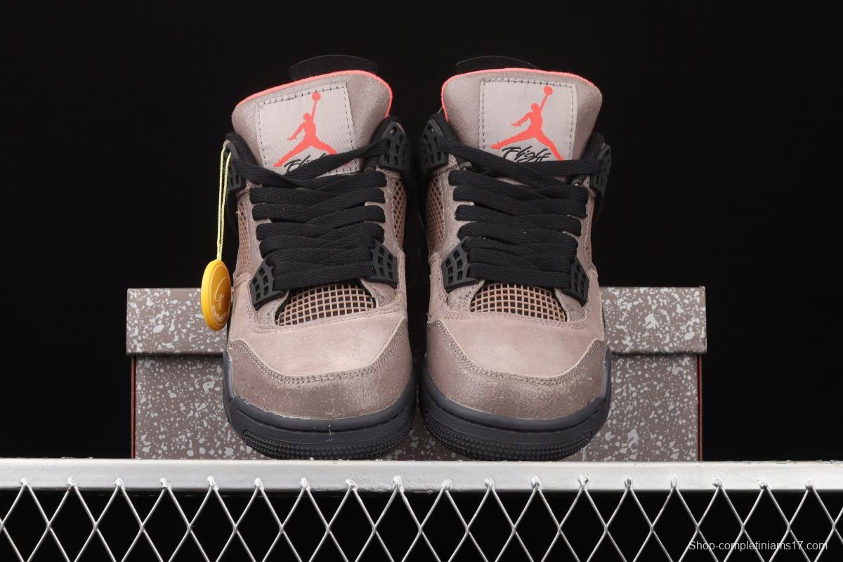 Air Jordan 4 Retro Taupe Haze Black Brown Mocha DB0732-200