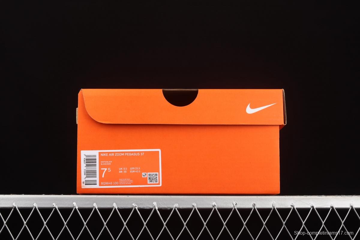 NIKE Air Zoom Pegasus 37 net breathable running shoes original box genuine standard BQ9646-100